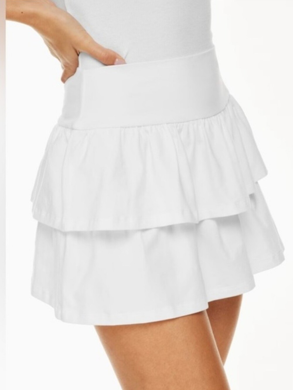SUNDAY BEST Buttercup Skirt Cotton White XS Aritzia